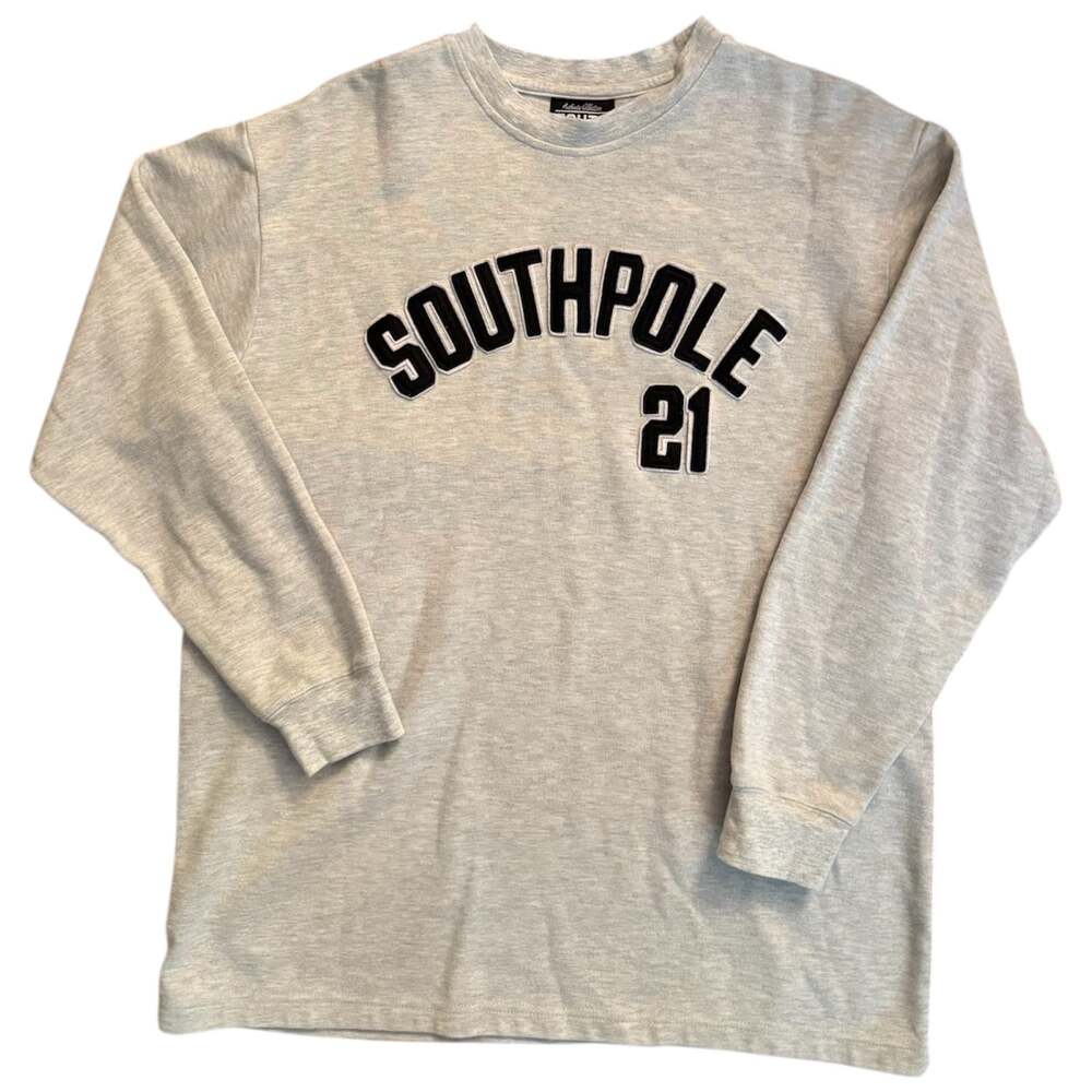 Vintage Southpole Thermal Waffle Knit Long Sleeve Shirt